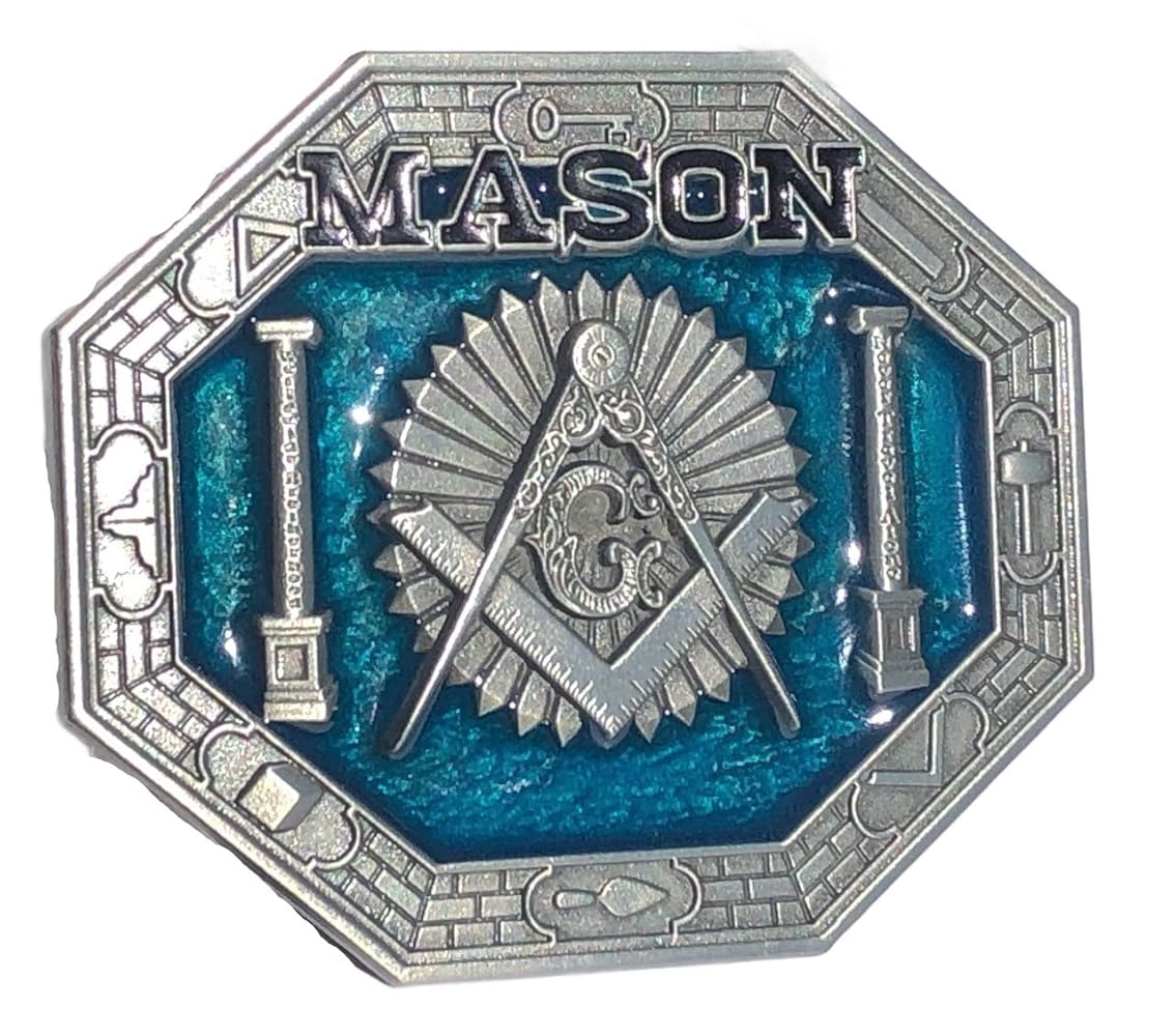 USA FREEMASON フリーメーソン BELT BUCKLE バックル Amazon.co.jp: Freemason メイソンスクエアとコンパスベルト
